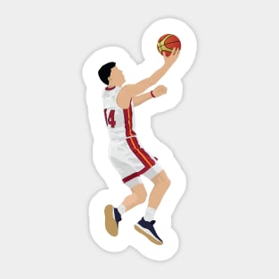 Basketball player, easy points Sticker